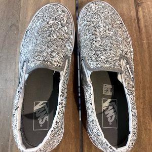 Sequin Vans Sz 10